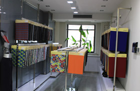 东越纺织布料展示厅